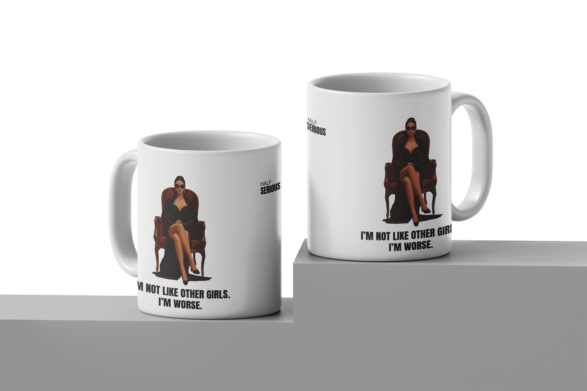 Caneca I'm Not Like Other Girls - HalfSerious