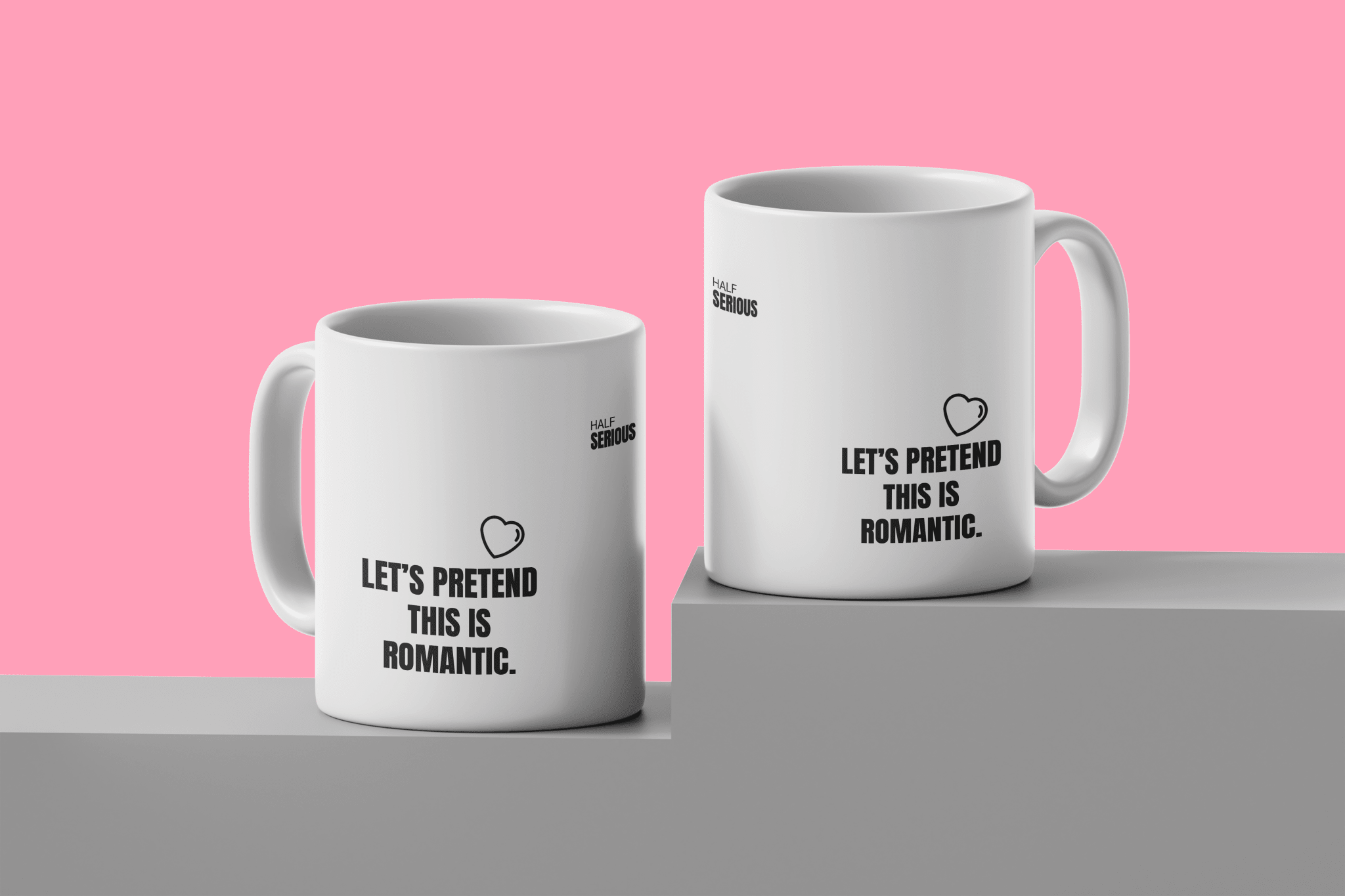 Caneca Let's Pretend - HalfSerious