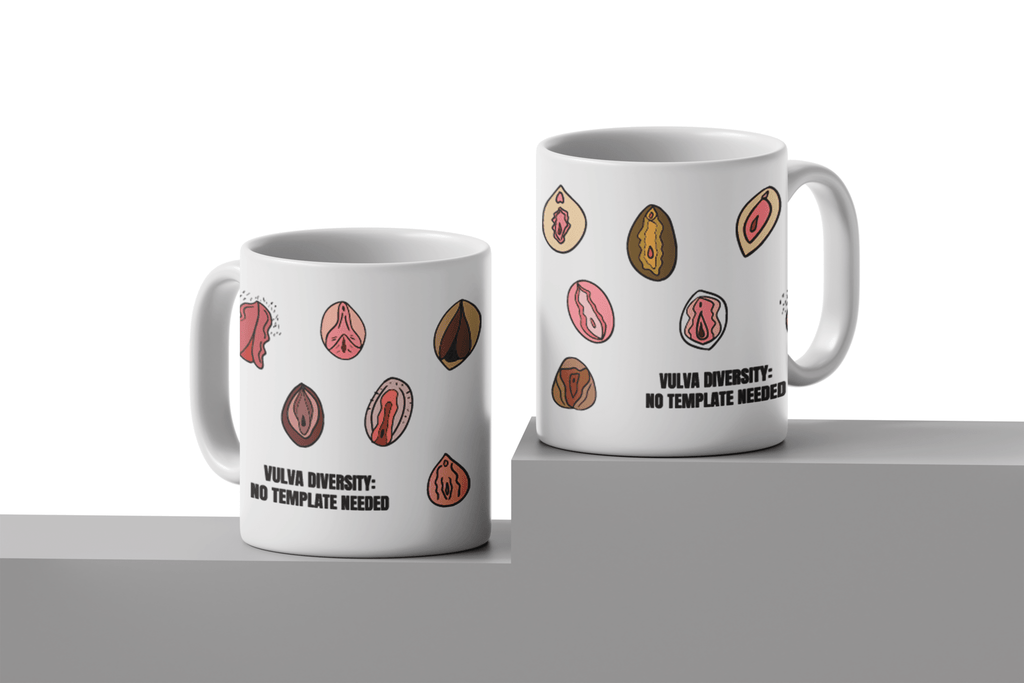 Caneca Vulva Diversity: No Template Needed - HalfSerious