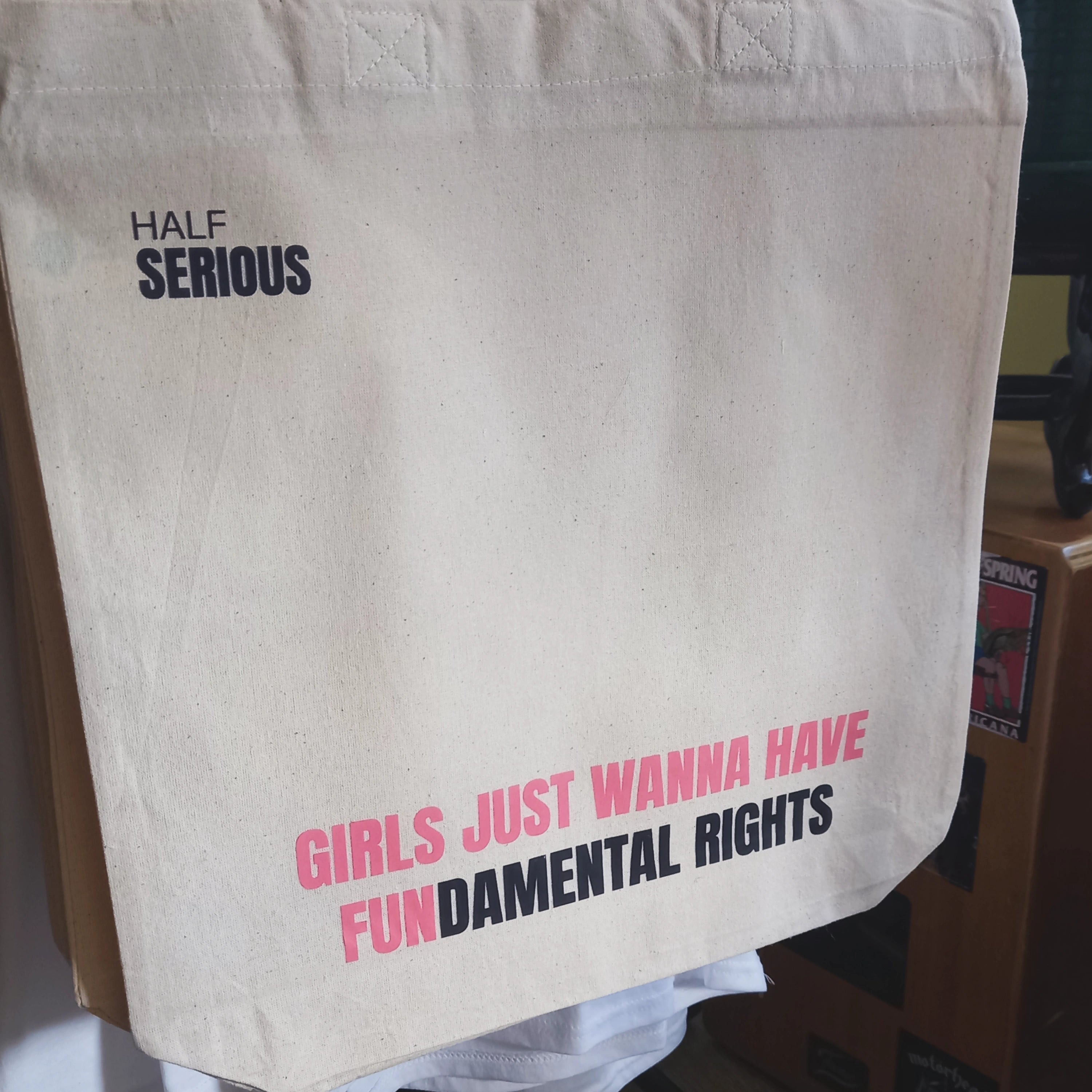 FUNdamental Rights Totebag