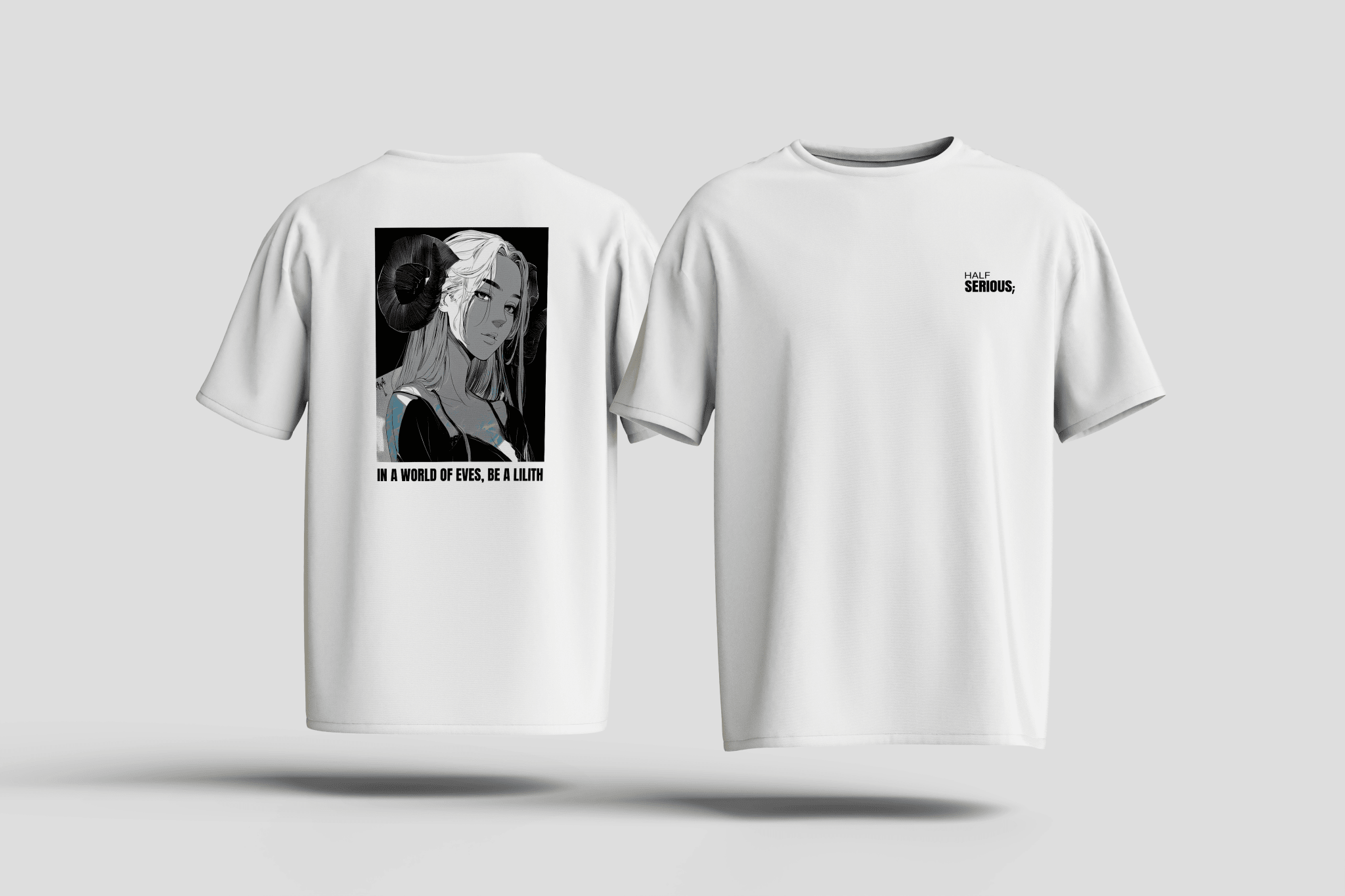 T-Shirt Eve vs Lilith - HalfSerious