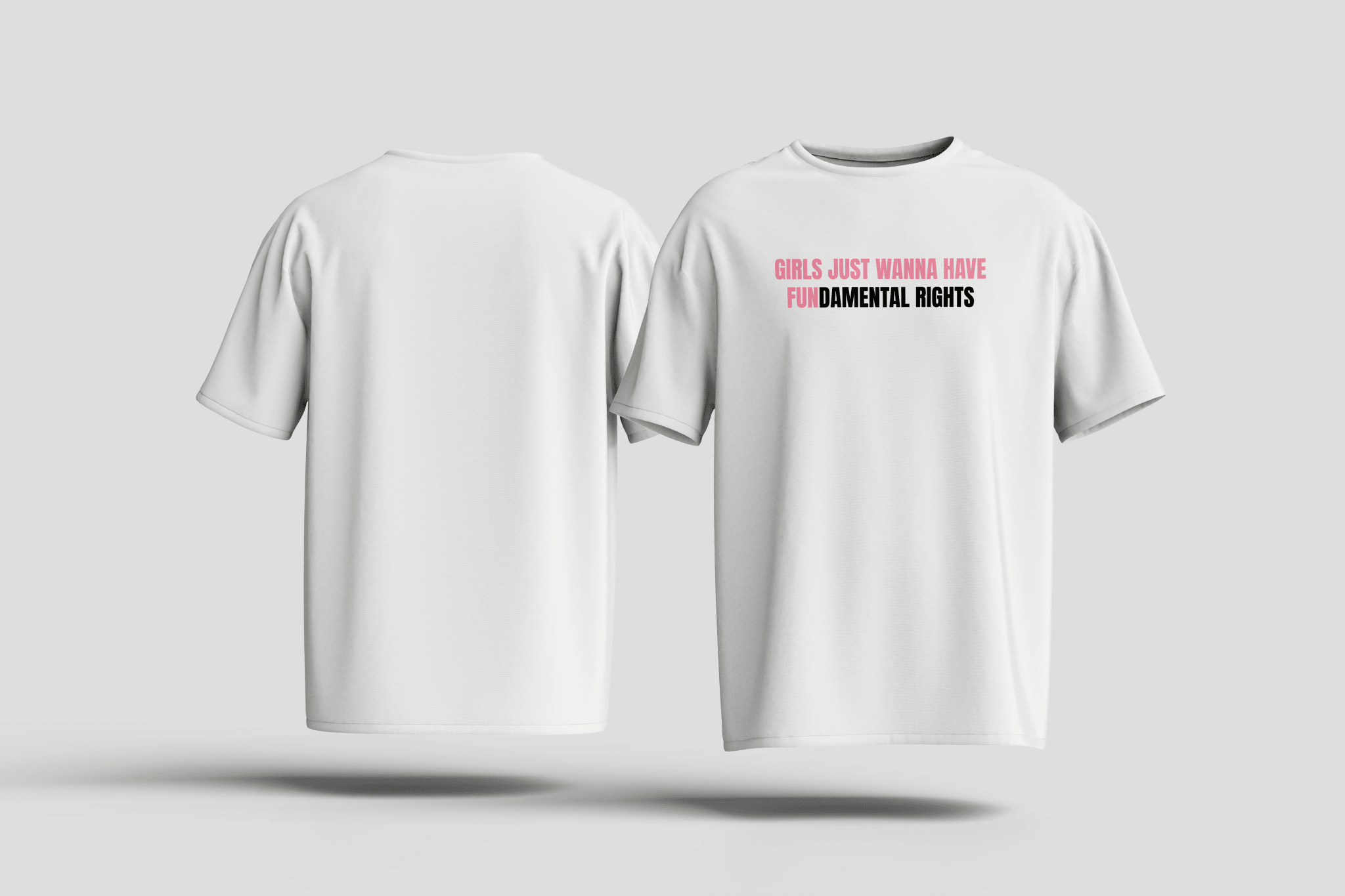 T-shirt FUNdamental Rights - HalfSerious