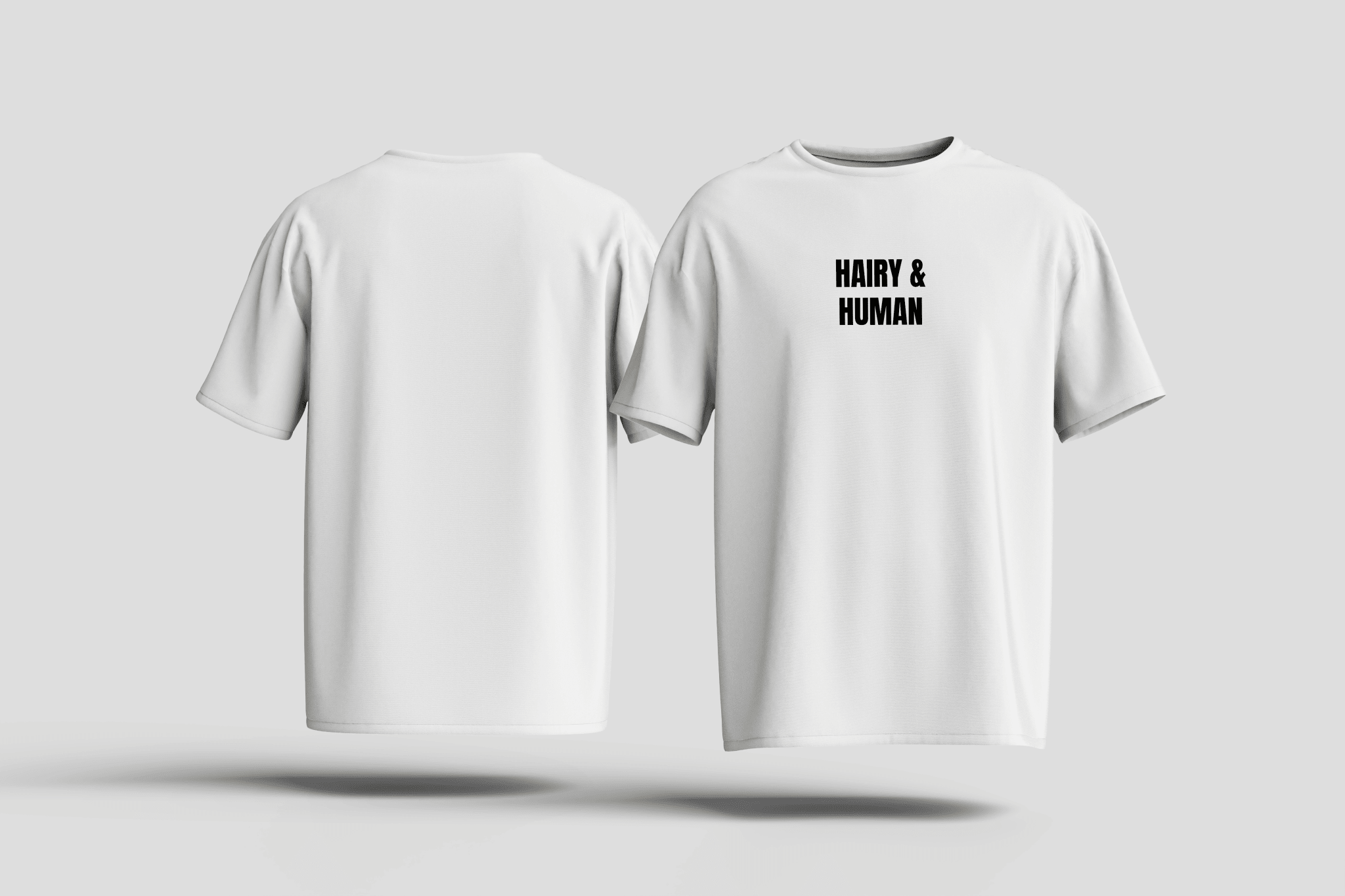 T-Shirt Hairy & Human - HalfSerious