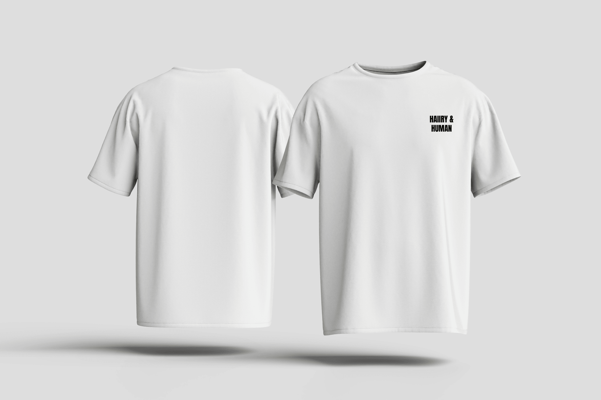 T-Shirt Hairy & Human - HalfSerious