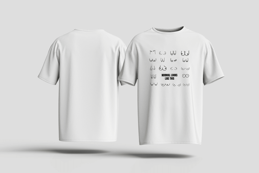 T-Shirt Normal Looks Like This (Boobs Edition) - HalfSerious