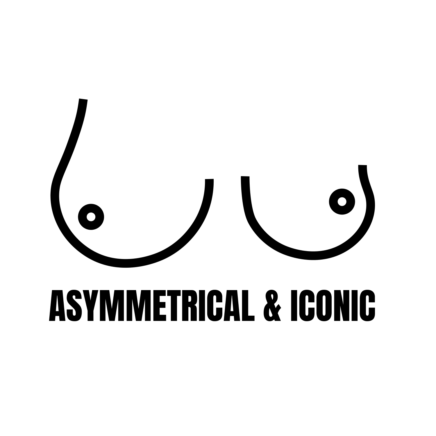 Totebag Asymmetrical and Iconic - HalfSerious