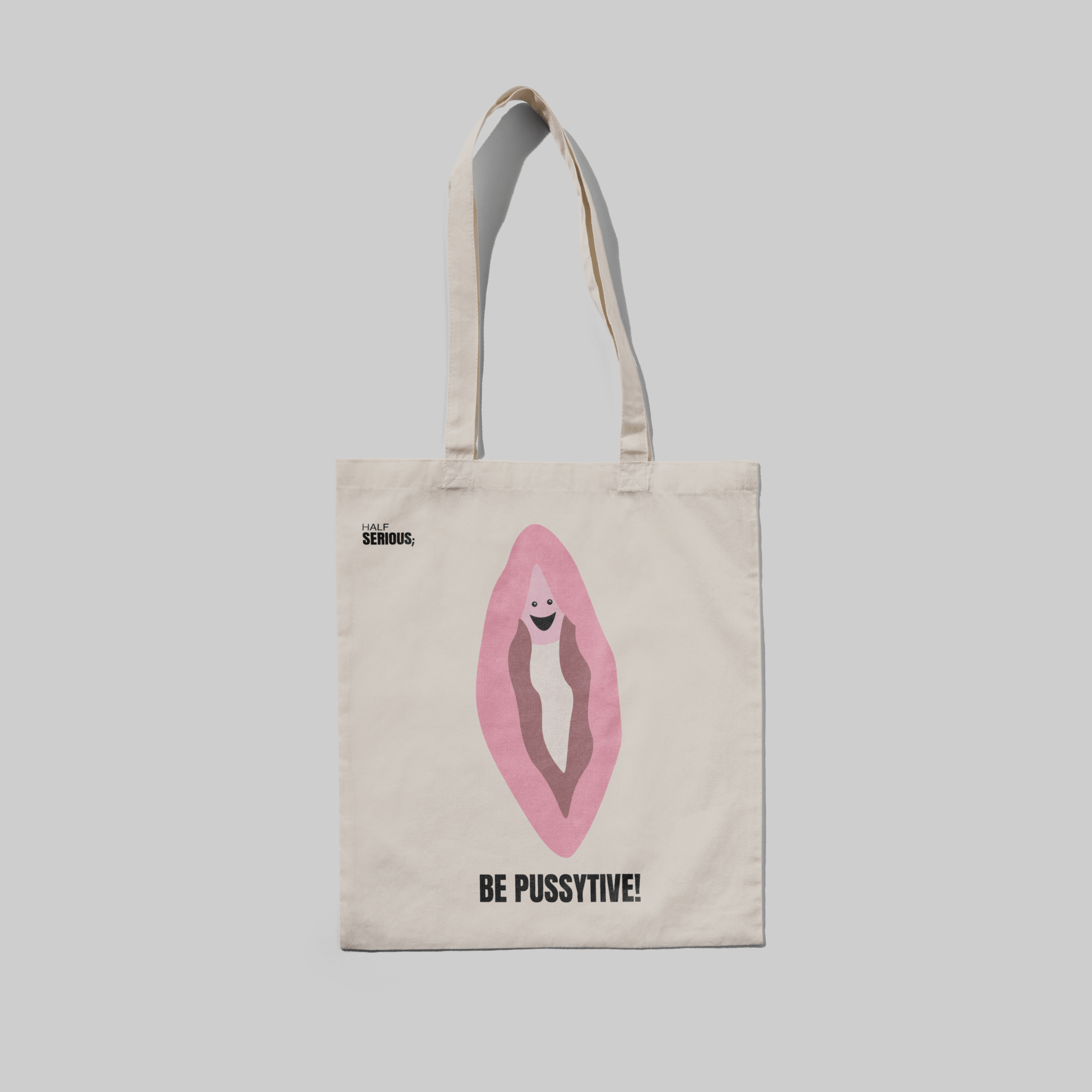 Totebag BePussytive - HalfSerious