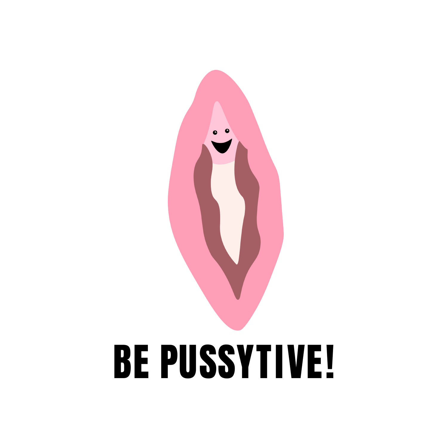 Totebag BePussytive - HalfSerious