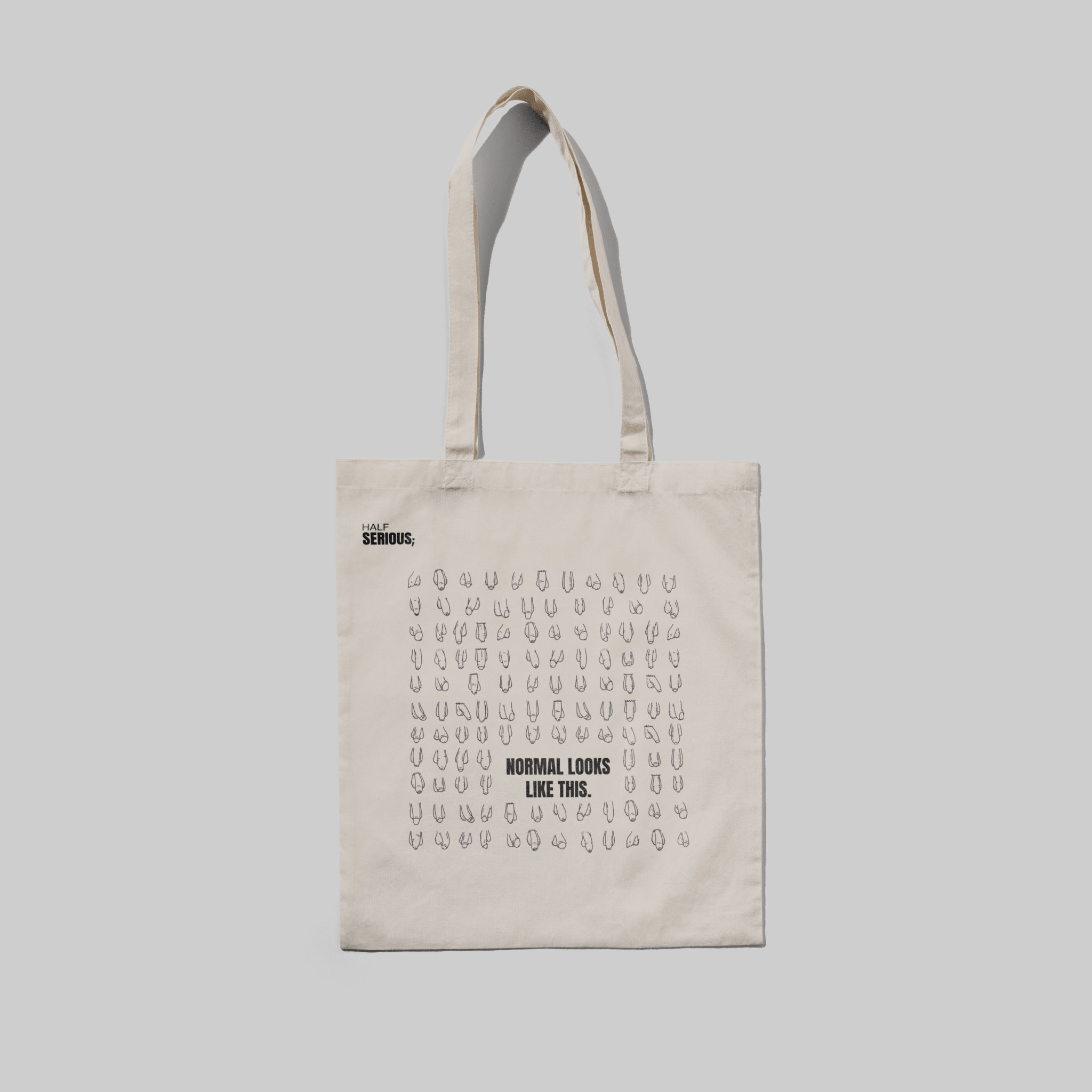 Totebag Normal Looks Like This (Penis Edition) - HalfSerious